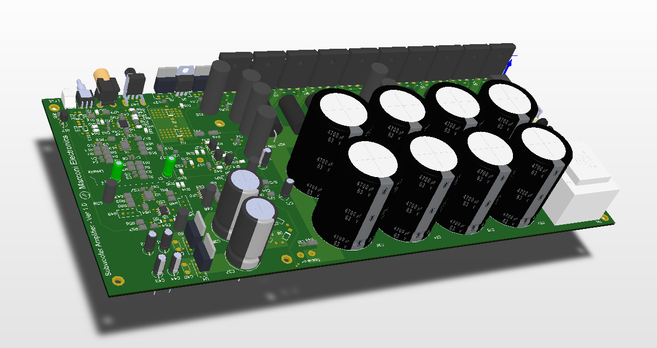 3D PCB Model